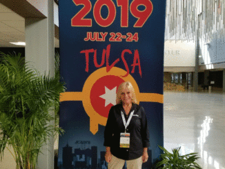 Presenter Deb Hilgeman, Ph.D. at OIGA 2019