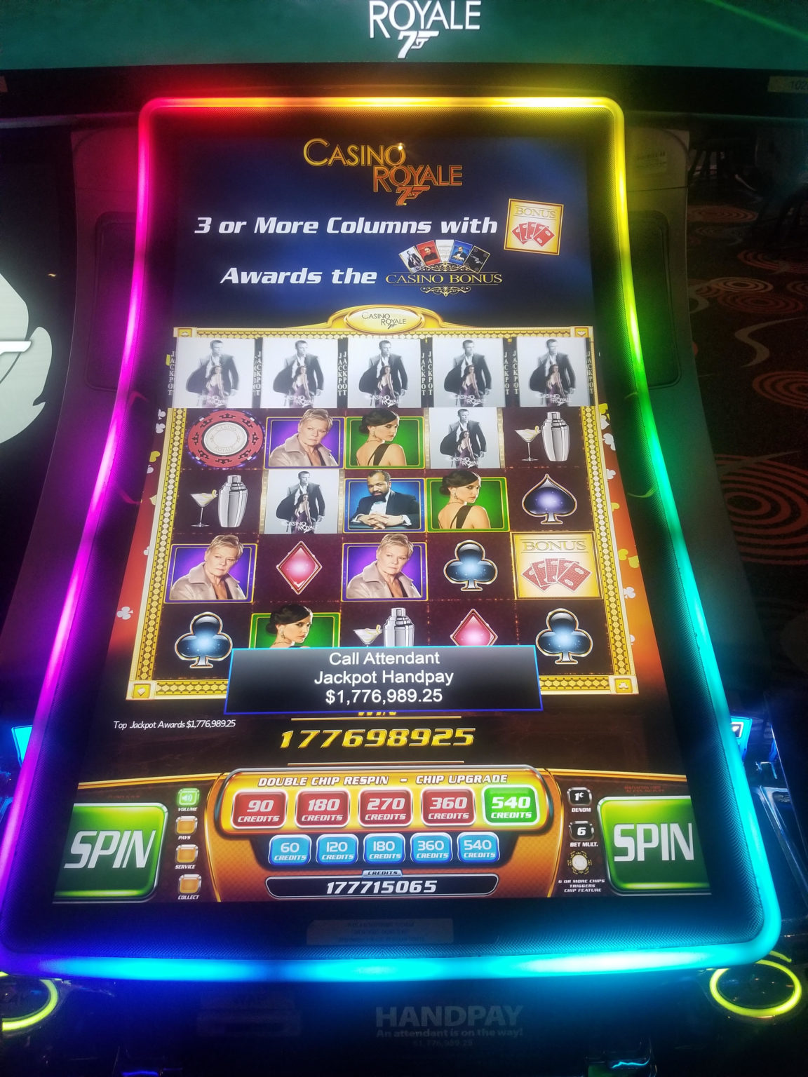 10 million on pennies slot machine