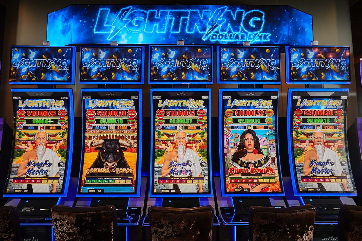 Aristocrat Gaming's™ Lightning Dollar Link™ Makes California Debut at